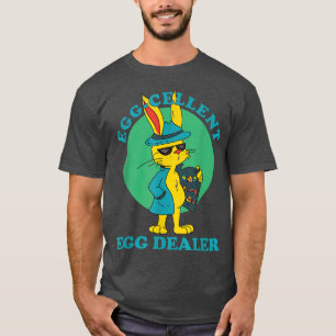 T-shirt Bon Pâques drôle Bunny de Pâques Dealer OEufs de P
