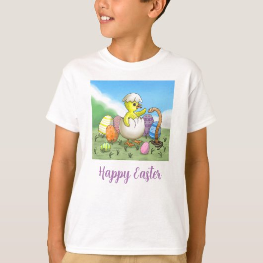 T-shirt Bon poulet de Pâques (Devant)