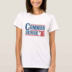 T-shirt Bon Sens 2016 -- Anti-Trump -
