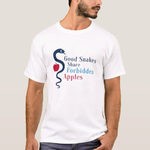 T-shirt Bon Serpent Partage Pommes Prohibées
