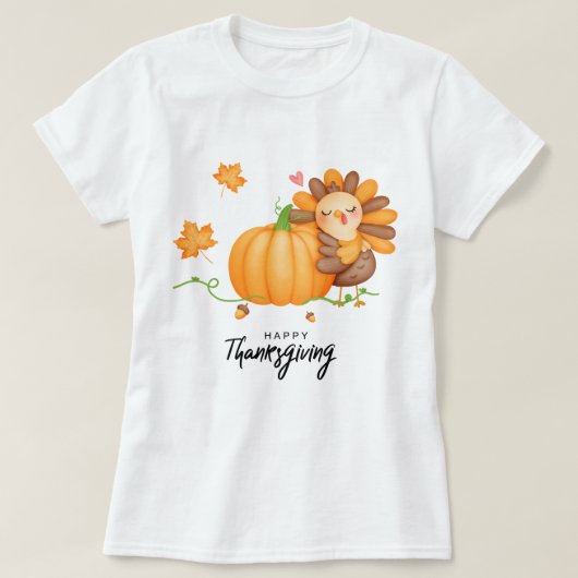 T-shirt bon thanksgiving (Design devant)