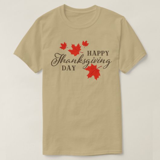 T-shirt Bon thanksgiving7 (Design devant)