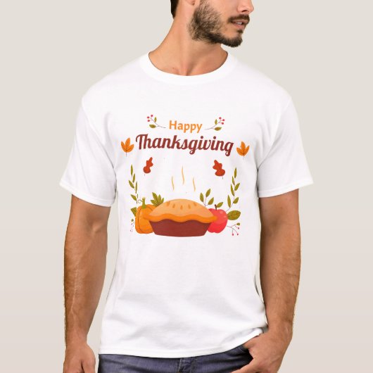 T-shirt Bon thanksgiving 2021-2022 (Devant)