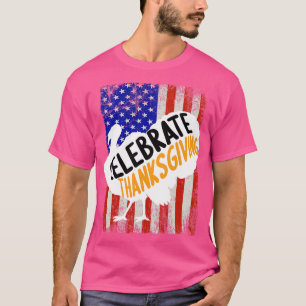T-shirt Bon thanksgiving 2021 Célébrer Thanksgiving Din