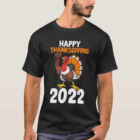 T-shirt Bon thanksgiving 2022 Automne Automne Automne Y'al (Devant)