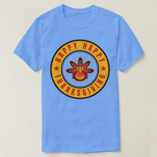 T-SHIRT BON THANKSGIVING 6 (Design devant)