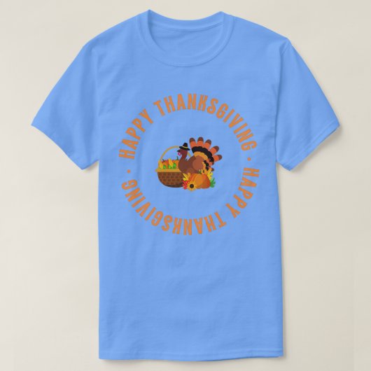 T-SHIRT BON THANKSGIVING 9 (Design devant)