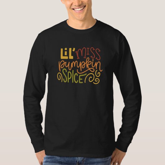 T-shirt Bon thanksgiving Automne Automne Little Miss Citro (Devant)