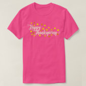 T-shirt Bon thanksgiving Automne Feuilles automne mignonne (Design devant)