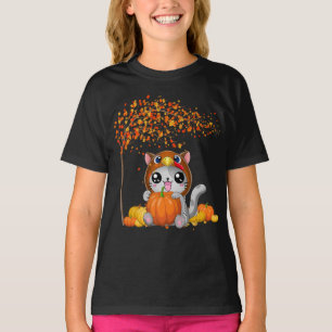 T-shirt Bon thanksgiving Chat Turquie Fête Automne Automne