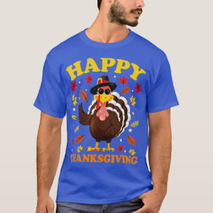 T-shirt Bon thanksgiving Chemise pèlerin Turquie Automne S