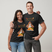 T-shirt Bon thanksgiving Day Cavalier King Charles Spani (Unisexe)