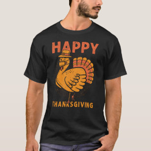 T-shirt Bon thanksgiving de jumelage des enfants en famill