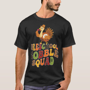 T-shirt Bon thanksgiving de Turquie de l'équipe de galets 