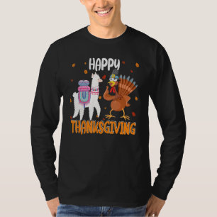 T-shirt Bon thanksgiving Llama Et Ses Amis Turcs