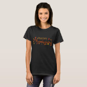 T-shirt Bon thanksgiving mignon (Devant entier)