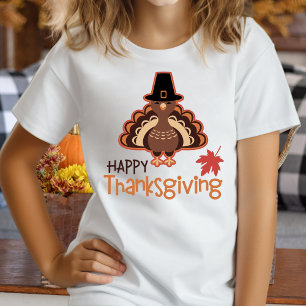 T-Shirt Bon thanksgiving Pèlerin mignon Turquie