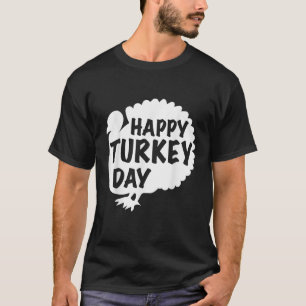 T-shirt Bon thanksgiving T Chemise Turquie Jour Cadeau T