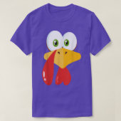 T-shirt Bon thanksgiving Tee pour garçons Filles Enfants C (Design devant)