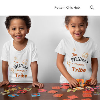 T-shirt Bon thanksgiving Turquie Chute Famille Réunion