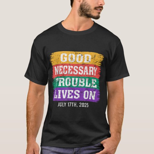 T-shirt Bon Trouble Nécessaire Continue (Devant)