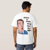 T-shirt Bona to vada (Dos entier)