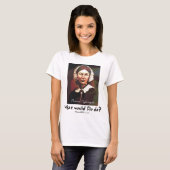 T-shirt BonafideNurse_-_What_would_Flo_do (Devant entier)