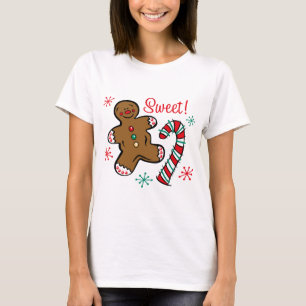 T-shirt Bonbon à Noël