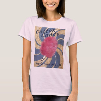 T-shirt Bonbon de coton Vintage