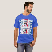 T-shirt Bonbon White Rabbit ami ami (Devant entier)