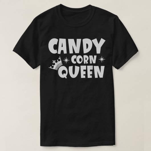 T-shirt Bonbons Corn QueenCandy Lover (Design devant)