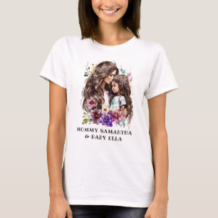 T-shirt Bond adorable maman et fille (7)