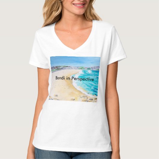 T-shirt Bondi en perspective (Devant)