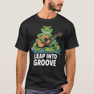 T-shirt Bondir dans la conception Grenouille Amoureux de G