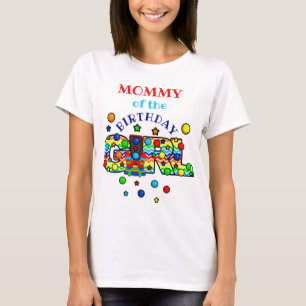 T-shirt bondir maman de la fête d'anniversaire chemise châ