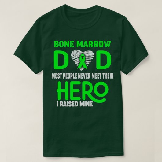 T-shirt Bone Marrow Papa La plupart des gens ne rencontren (Design devant)