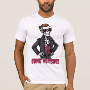T-shirt Bone Voyage - Drôle Skeleton Halloween Voyage