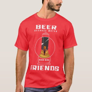 T-shirt Bong de bière avec pression