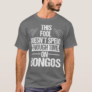 T-shirt Bongos Players Drums Percussion Musique Bongos