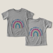 T-Shirt Bonheur de Bébé (Design Recto & Verso)