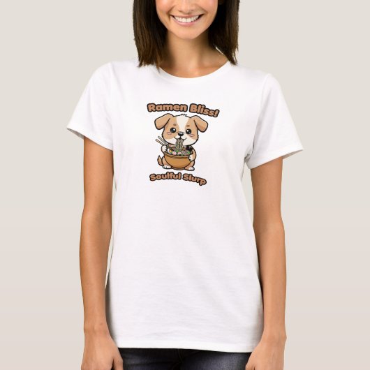T-shirt Bonheur de Ramen (Devant)