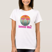 T-shirt Bonheur d'été (Devant)