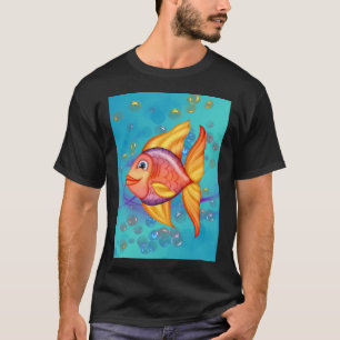 T-shirt Bonheur, poisson fantastique