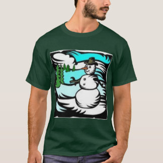 T-shirt Bonhomme de neige