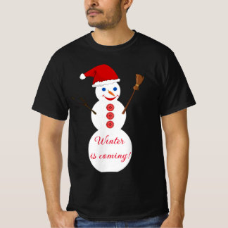 T-shirt Bonhomme de neige