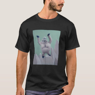 T-shirt Bonhomme de neige abominable rétro