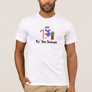 T-shirt Bonhomme de neige - C'est la saison