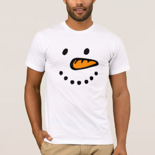 T-shirt Bonhomme de neige dans l'avant, nous R1 soutenons