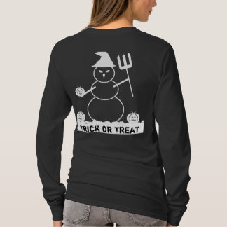 T-shirt bonhomme de neige de Halloween
