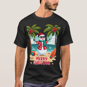 T-shirt bonhomme de neige de noël (2)